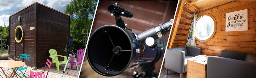 Dormir la tête dans les étoiles en Champagne
